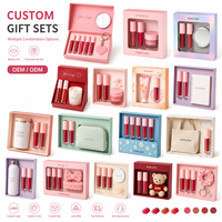 Baume à lèvres mat velours 18 teintes, waterproof, teinte pour lèvres et joues longue tenue 6ml, logo personnalisé OEM