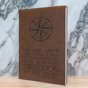 Carnet de croquis en cuir personnalisé au laser : Cadeau pour artistes, cadeau pour les amateurs d'art, bloc de dessin - Product Image 2