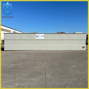 Planta de Tratamiento de Aguas Residuales MBBR MBR Integrada y Empaquetada para Líneas de Producción de Leche, Aceite y Productos de Coco, Biorreactor - Product Image 3