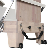 Machine de Pilates Reformer en bois de chêne, très demandée, pour la maison, la gym, le fitness, le yoga et l'exercice corporel, idéale pour studio de Pilates