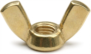 Vente en gros usine : Écrous à oreilles DIN315 M3 M5 M6 M8 en laiton jaune pour meubles, écrous papillon en laiton à oreilles carrées - Product Image 3