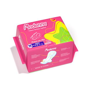 Sinh Thái Thân Thiện Siêu Thấm Thời Gian Miếng Đệm Dùng Một Lần Kinh Nguyệt Miếng Đệm Hữu Cơ Cho Phụ Nữ Nhãn Hiệu Riêng Băng Vệ Sinh - Product Image 3