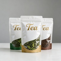 Sachets Doypack Personnalisés avec Logo Imprimé, Qualité Alimentaire, Refermables, Couleurs Personnalisées, OEM/ODM, Grands Sachets de Thé 500g 1000g pour Aliments, Café, Thé, Gelée