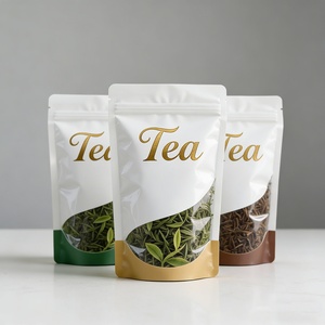 Custom Printing Logo Food Grade Plastic <b>Bag</b> Resealable Large Tea <b>Bags</b> 500g 1000g 1kg for Food Coffee Tea <b>Packaging</b> <b>Bag</b> - Product Image 6