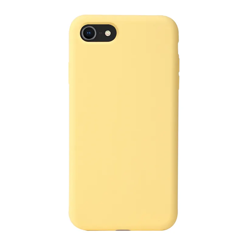 Funda de silicona líquida con forro de microfibra colorida para Apple iPhone 6, carcasa de silicona con logotipo personalizado Original, venta al por mayor