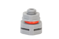 Bouchon de valve à gaz en nylon respirant étanche IP68, dissipation de chaleur haute température, lampes d'extérieur, anti-poussière, vis en plastique M8
