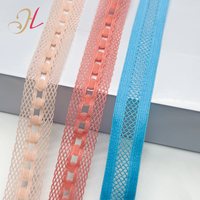 Haute qualité couleur dentelle bande élastique Spandex sangle vêtements accessoires Net sangle Picot élastique pour sous-vêtements