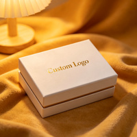 Boîte à couvercle et base rigides pour emballage cadeau commercial, finition de surface personnalisée, boîte en papier