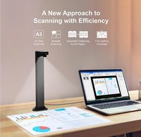 Véritable scanner de documents UVC A3 de 24MP avec interface USB et fonction texte-parole Produit en stock