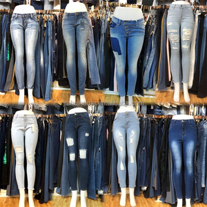 Nuovi <span class=keywords><strong>pantaloni</strong></span> Casual da <span class=keywords><strong>donna</strong></span> <span class=keywords><strong>a</strong></span> <span class=keywords><strong>vita</strong></span> alta e traspirante Jeans dritti Jeans elasticizzati da <span class=keywords><strong>donna</strong></span> - Product Image 2