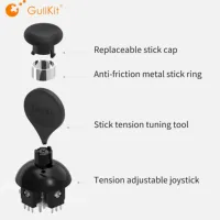 Gulikit NS55 720 °   Manette de jeu TMR à tension réglable pour XBOXes/PS5/PS5/Switch PRO