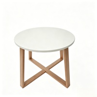Table basse en bois JIABAO, petite table d'appoint pour canapé, plateau de service, table d'appoint pour salon