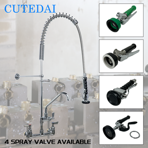 Chất Lượng Cao Brass Di Chuyển Bồn Rửa Nhà Bếp Vòi Nước Thiết Kế Công Nghiệp Phong Cách 2-Lỗ Cài Đặt Cho Khách Sạn Sử Dụng Nóng Nước Lạnh Các Tính Năng - Product Image 3