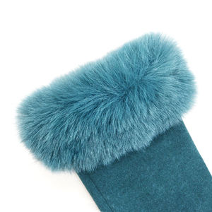 Fabricant de gants, vente en gros, gants en cachemire multicolores pour femmes, mode hiver, gants en velours chauds avec écran tactile - Product Image 4