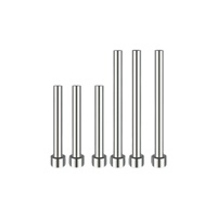 Pernos Expulsores de Precisión Z-TOP, Acero Endurecido, Alta Resistencia, Piezas para Moldes de Inyección, Longitud Personalizada, H13 SKD61