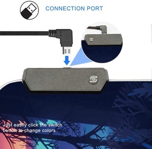 Tùy Chỉnh Logo LED Máy Tính Bàn Phím Chuột Mat RGB Lớn <span class=keywords><strong>Glorious</strong></span> PC Gaming <span class=keywords><strong>Mouse</strong></span> <span class=keywords><strong>Pad</strong></span> - Product Image 3