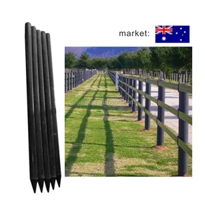 Best price fence post agricultural fencing corner posts plastic cattle yards corral sheep panels