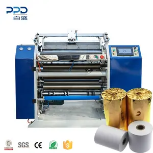 Thermal Paper Slitting Rewinder Machinery Fully Automatic Thermal Paper Roll Slitting And Rewinding Machine Thermal Paper Fax Paper Machine