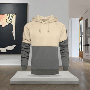 Sudadera con Capucha Vintage para Hombre, 100% Algodón, de Alta Calidad, con Bolsillos, Diseño Personalizable, Transpirable y Deportiva, Precio al por Mayor - Product Image 2