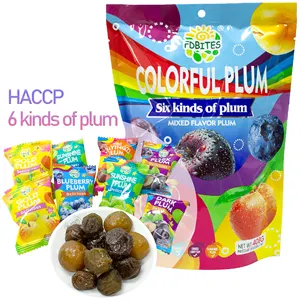 Diet Plum Multivitamins Dried Fruit Private Label Products Asian Food Wholesale Colorful Plum