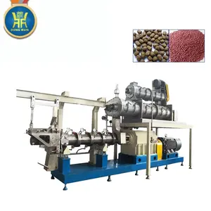 produktion extrudermaschine zur herstellung von schwimmenden tilapia fischfutter automatische garnelenfuttermittelpellets herstellungsmaschine