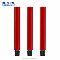 Tube cosmétique en plastique recyclable 10 ml, écologique, pour crème contour des yeux, tubes de brillant à lèvres, emballage vide pour baume à lèvres, souple, à presser, avec bouchon à clapet