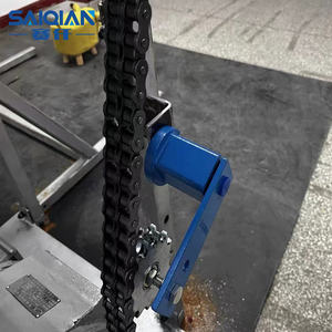 ROSTA SE 18 Dispositif de tension de chaîne industriel 08A Pignon et rouleau tendeur en aluminium 0611003 pour chaîne 08A - Product Image 1