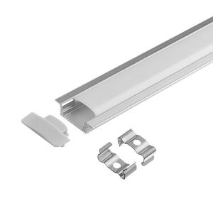2507 2515 2206 <span class=keywords><strong>Meuble</strong></span> mural encastré au sol 15mm Profil <span class=keywords><strong>Led</strong></span> en aluminium encastré pour bandes <span class=keywords><strong>Led</strong></span> - Product Image 1