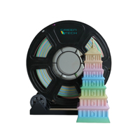 Greentech Zijde 3d Print 1.75Mm 30 + Kleuren Pla Candy Filament 1Kg Nettogewicht Voor Fdm 3d Printers Aantrekkelijk & Fun