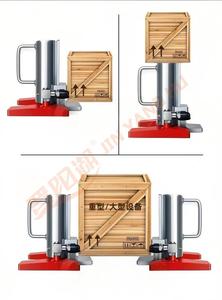 Plataforma de Transporte de Carga Pesada con Sistema Hidráulico de Elevación, Bomba Eléctrica Integrada para Manejo de Materiales Industriales - Product Image 5