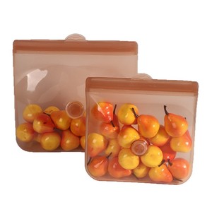 Bolsas de silicona para almacenar alimentos, juego pequeño, mediano y grande, aptas para microondas, para granos, cereales y verduras - Product Image 5