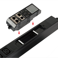 GWGJ 0U IEC C13 C19 PDU avec contrôle à distance IP, moniteur et gestion, vertical, intelligent, 32A 63A 36 prises, certifié CE/ETL pour rack