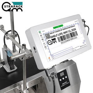 Imprimante à jet d'encre numérique en ligne à écran tactile haute vitesse de 10 pouces, logo, date, numéro de lot, imprimante à jet d'encre numérique en ligne TIJ - Product Image 1