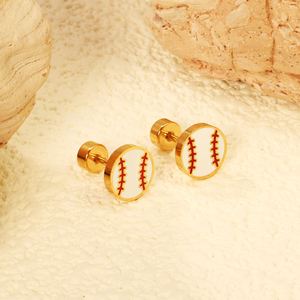 ต่างหูสแตนเลสสตีล18K สีทองประดับวินเทจน้ำหนักเบา - Product Image 4