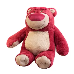 pink rose stuffed teddy bear strawberry bear Lots-O'-Huggin' Bear plush toy
