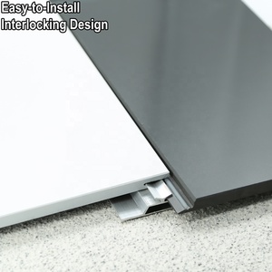 Material de Fachada para Construcción de Viviendas Colorfast, Revestimiento de Paredes Exteriores, Paneles de Fibrocemento Pre-revestidos de Cerámica Brillante - Product Image 1