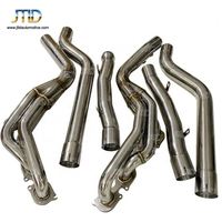 Collecteurs longs en acier inoxydable 304 haute performance JTLD pour Mercedes-Benz W204 AMG M156 C63 6.2L V8