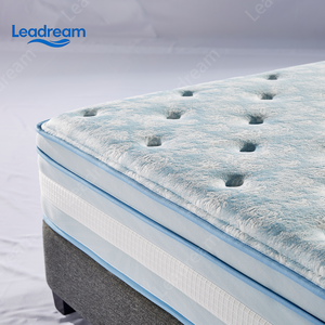 Matelas en mousse à mémoire de forme Queen/King Size à ressorts ensachés indépendants, compressé et emballé en rouleau, direct usine - Product Image 5
