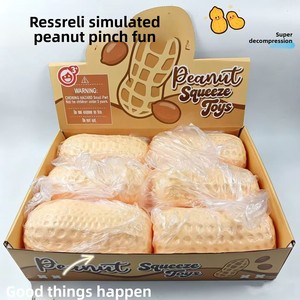 Juguete antiestrés elástico suave con relleno de harina de cacahuete, producto popular transfronterizo, venta al por mayor, NNL-HS 14 - Product Image 2