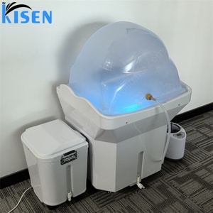 อ่างสระผมแบบพกพา KISEN เตียงสระผมพร้อมอ่างสปาแบบไม่ใช้ท่อสำหรับทำทรีทเมนท์สปาผม อ่างสระผมสปา - Product Image 2