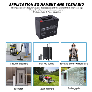<span class=keywords><strong>Batterie</strong></span> plomb-acide <span class=keywords><strong>12V</strong></span> 65AH pour Telecom/Solar/UPS-Longue durée de vie et sans entretien - Product Image 3