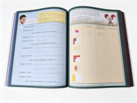Cahier de travail personnalisé pour enfants sur le raisonnement mathématique avec pages perforées |   Impression de feuilles de travail amovibles haut de gamme