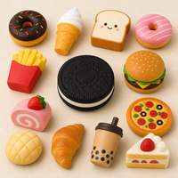 Jouet Squishy Biscuit à Remontée Lente, Balle Anti-Stress Squishy Biscuit Sandwich Réaliste, Jouet Sensoriel Doux pour Enfants et Adultes