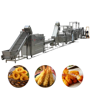 Multi-functional Continuous Frying Production Line Processing <b>Machinery</b> for Quick-Frozen Fried Food - Product Image 1