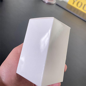 Confezione di prodotti personalizzati dolore scatola di carta bianca piccola scatola bianca imballaggio scatola di cartone bianca - Product Image 5