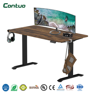 Base de Escritorio Elevable de Alta Estabilidad con Doble Motor y 2 Etapas, Estructura de Mesa para Trabajar de Pie o Sentado - Product Image 1