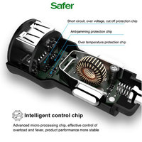 IC1 chargeur rapide de téléphone Portable chargeur de voiture Usb à 2 ports chargeur rapide de batterie de téléphone Portable