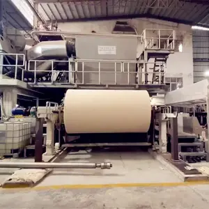 50 Tons per day Rice Straw Bamboo Pulp Toilet Facial Napkin Paper Towel Jumbo Roll Tissue Paper Making Machine