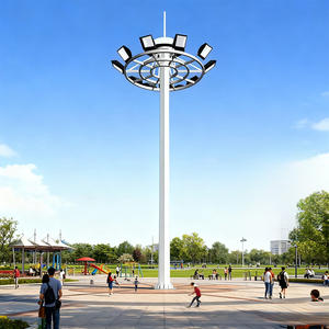 Iluminación <span class=keywords><strong>LED</strong></span> para Estadios, Mástil de Alta Potencia con Altura de Elevación de 8 Metros para Campos de Fútbol Escolares, Canchas de Baloncesto e Iluminación Exterior - Product Image 3