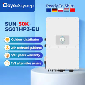 Convertisseur solaire hybride triphasé haute tension Deye SUN-50K-SG01HP3-EU-BM4 50 kW, hors réseau et sur réseau - Product Image 3